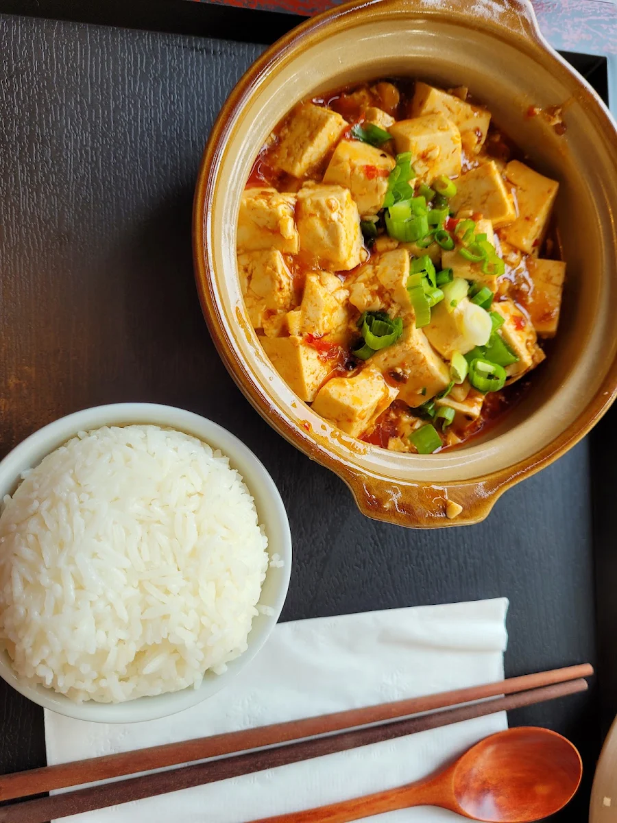 mapo tofu rice noodle 麻婆豆腐